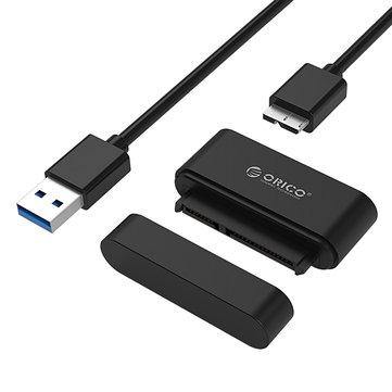 Orico 20UTS USB 3.0 SATA Ⅲ 6Gbps UASP 2.5inch HDD SSD External Hard Drive Adapter Converter Cable - Trendha