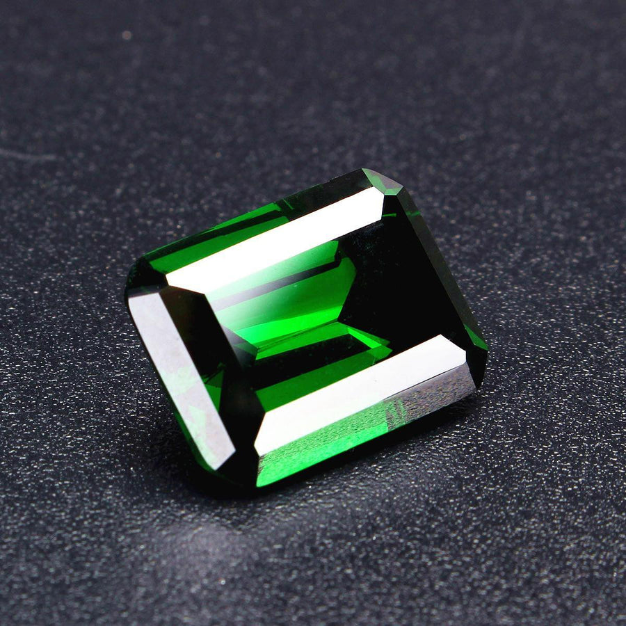 30ct Sapphire Mined Green Loose Beads Gemstone Emerald Colombia Emerald Cut DIY Jewelry - Trendha