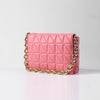 Color: Pink large gold gold chain