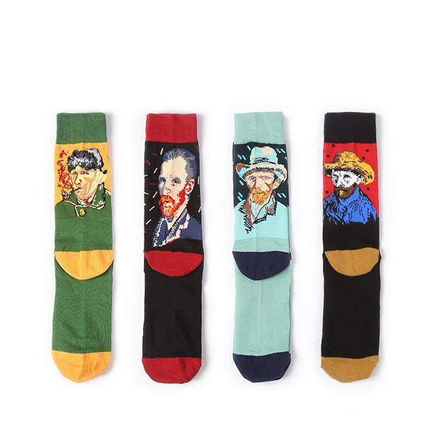Mens Funny Cotton Breathable Non-Slip Slipper Socks - Trendha