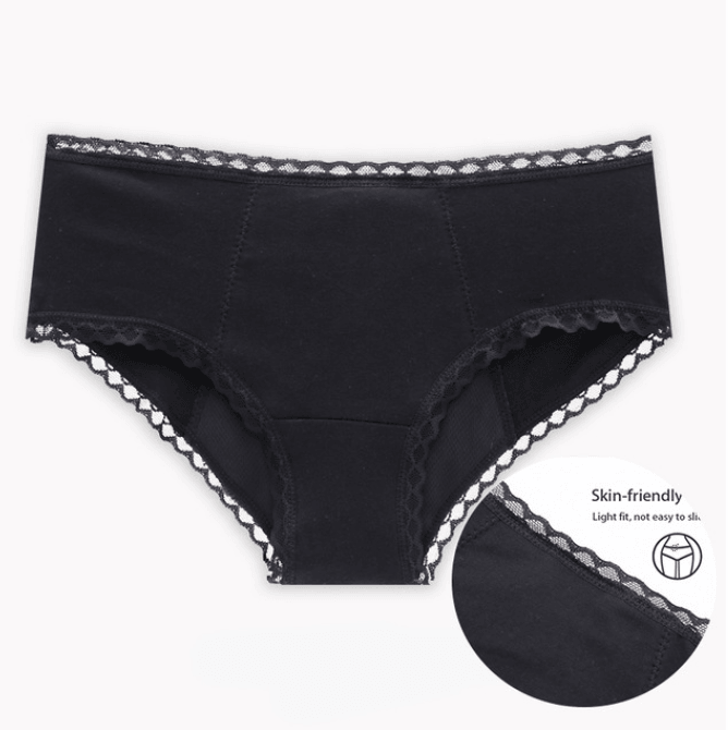 Large Size Ladies Cotton Physiological Underwear Front And Rear Leak-proof Four-layer Sanitary Napkin-free Aunt Panties - Trendha