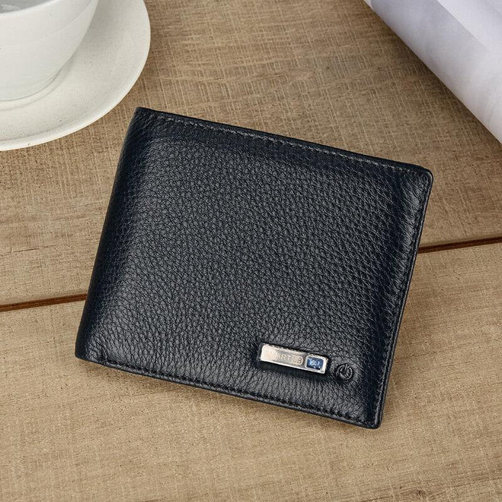 Men Vintage Genuine Leather Card Holder Wallet - Trendha