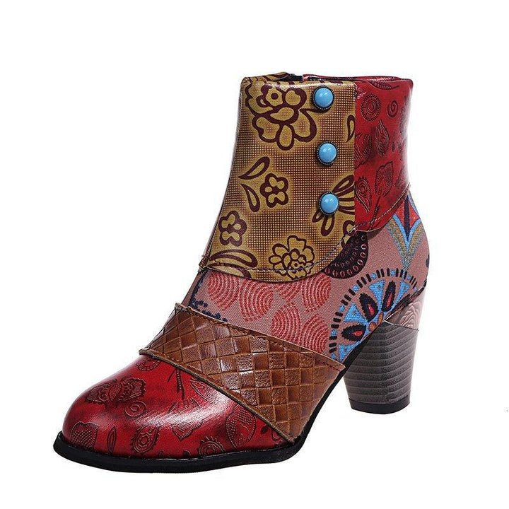 Bohemian Women's Martin Boots National Style - Trendha