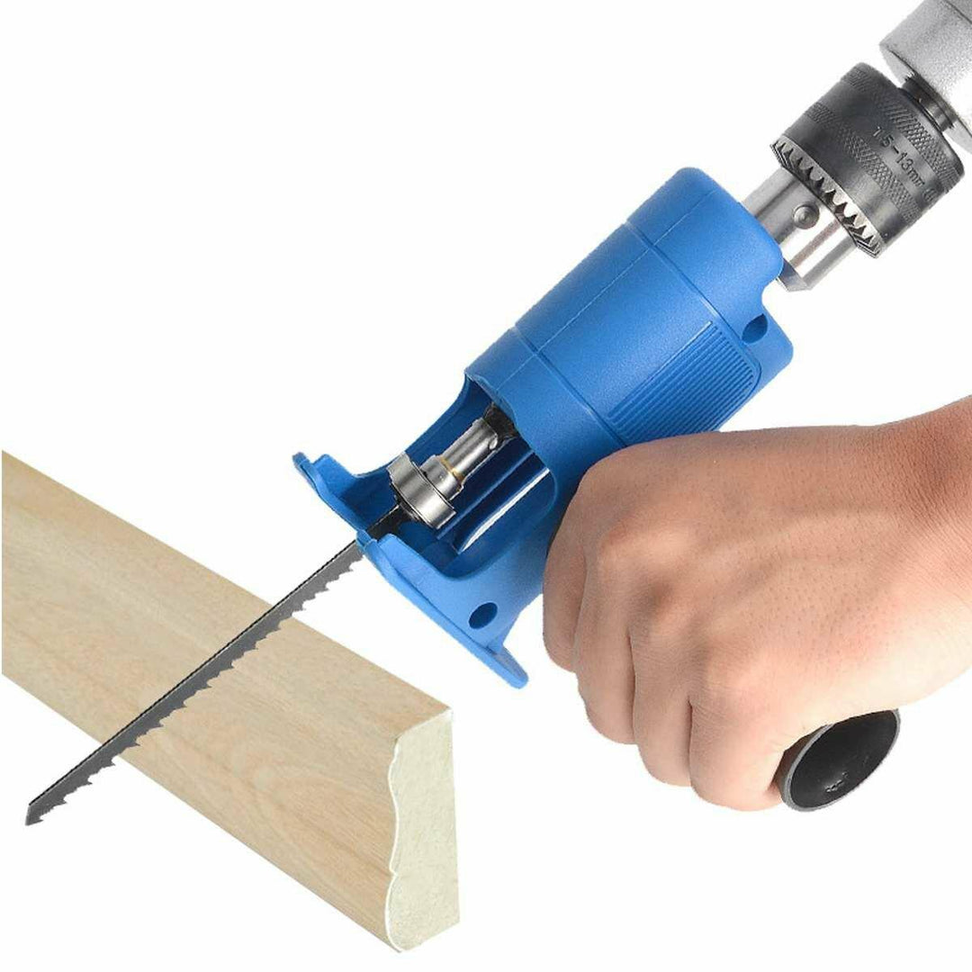 Drillpro Reciprocating Saw Attachment Adapter Change Electric Drill Into Reciprocating Saw for Wood Metal Cutting - Trendha