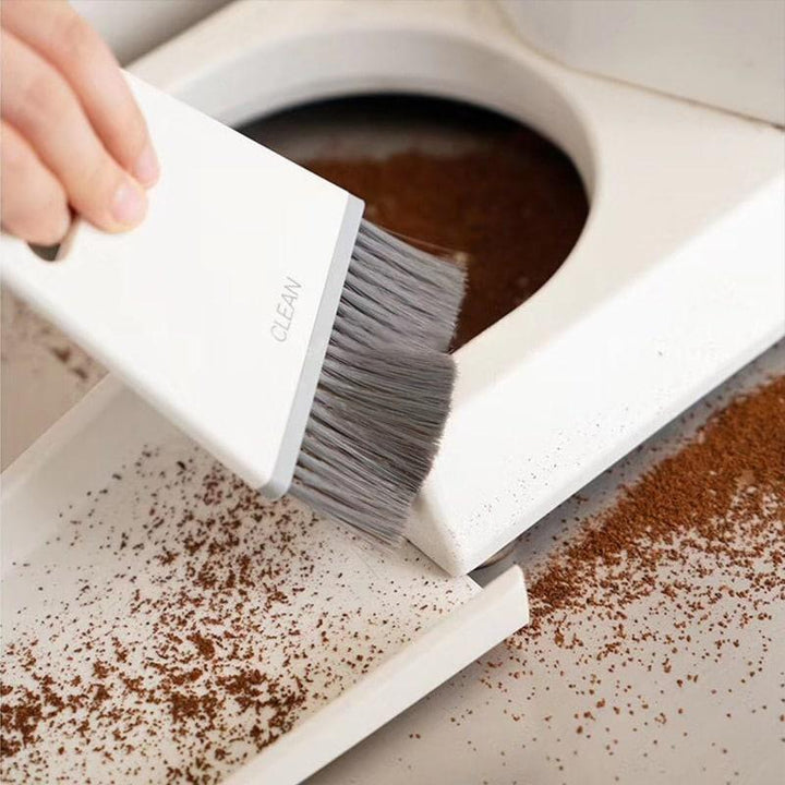 Desktop Coffee Grinder Cleaning Brush / Dustpan Set - Trendha