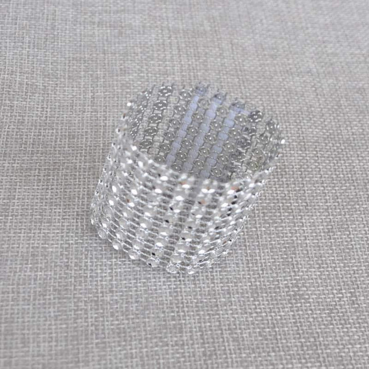 Diamond Design Napkin Rings, 10pcs - Trendha