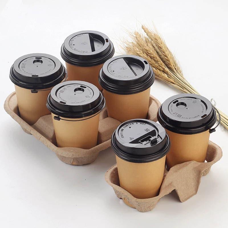 Disposable Paper Coffee Cup Holders 20 pcs Set - Trendha