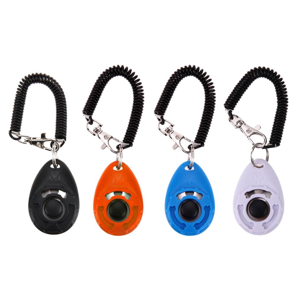 Dog Clicker Training Tool with Wrist Strap - Trendha