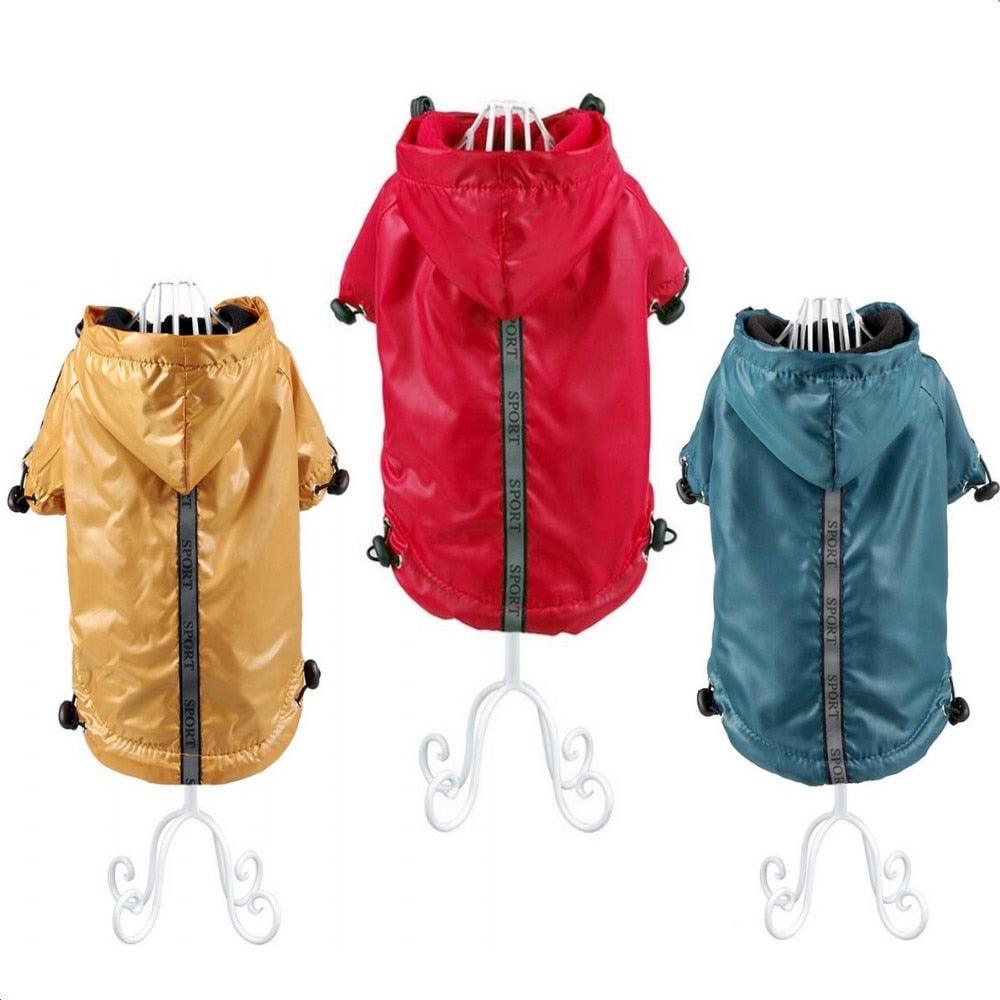 Dog Raincoat with Fleece Lining - Trendha