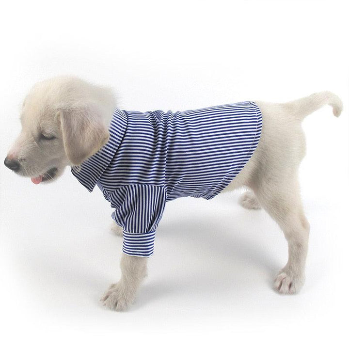 Dog's Casual Striped Shirt - Trendha