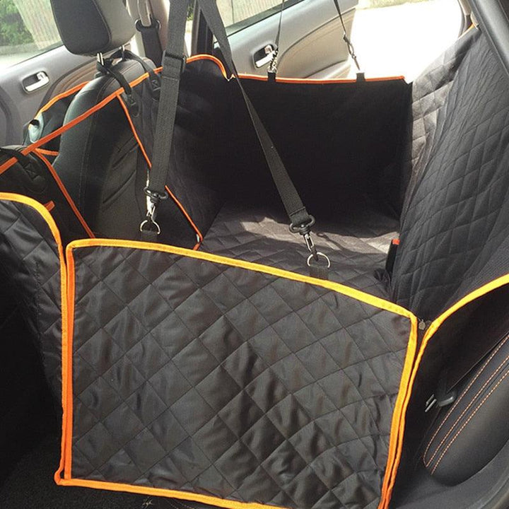 Dog's Contrast Trim Car Seat Cover - Trendha