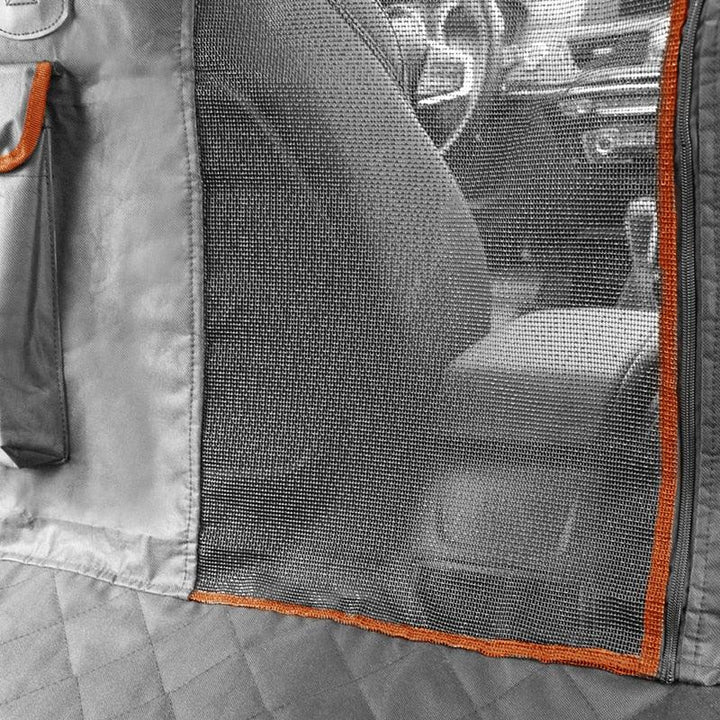 Dog's Contrast Trim Car Seat Cover - Trendha