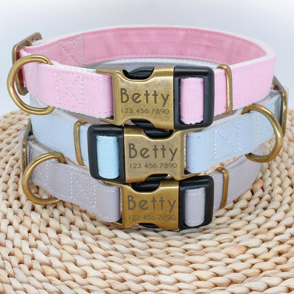 Dog's Pastel Color Collar - Trendha