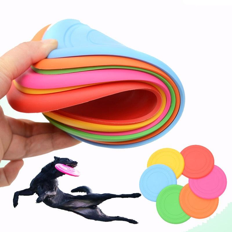 Dog's Silicone Flying Disc - Trendha