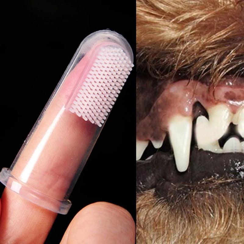 Dog's Silicone Tooth Brush