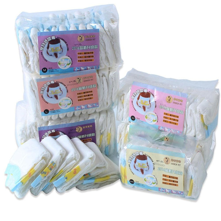Dog's Ultra Protection Disposable Diapers Pack - Trendha