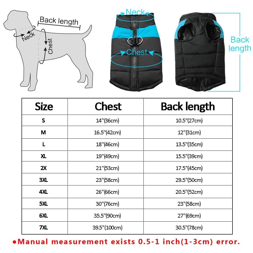 Dog's Waterproof Zipper Vest - Trendha