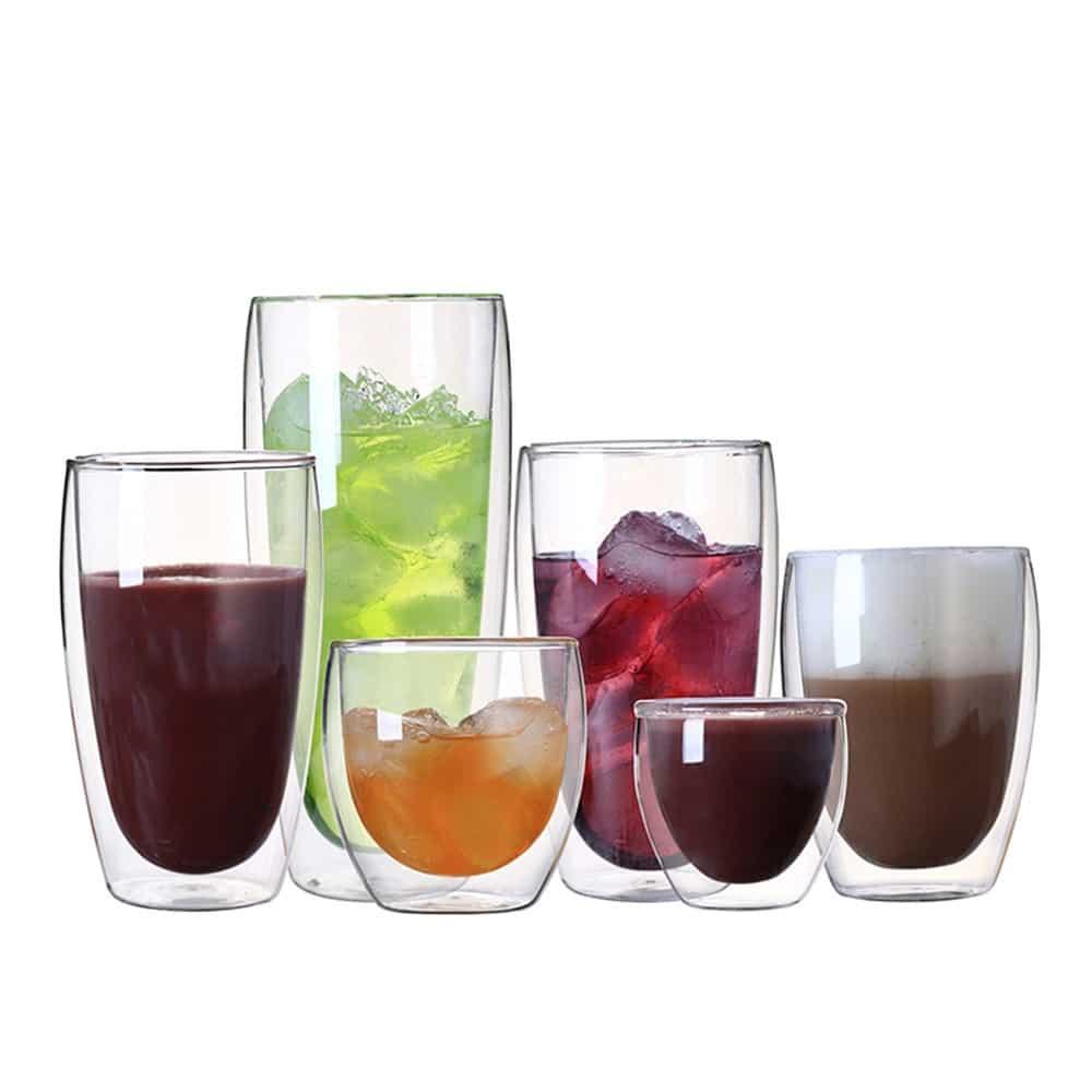 Double Wall Glass Cup - Trendha