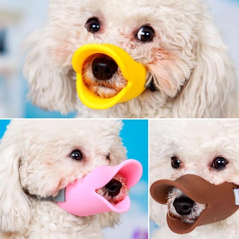 Duck Style Silicone Muzzle for Small Dogs - Trendha