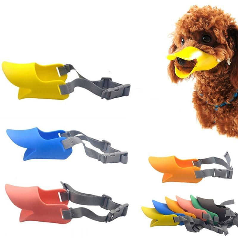 Duck Style Silicone Muzzle for Small Dogs - Trendha