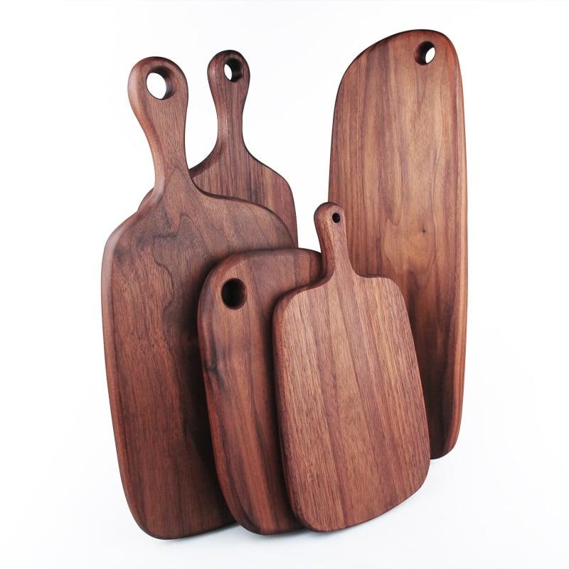 Durable Natural Walnut Wood Cutting Board - Trendha