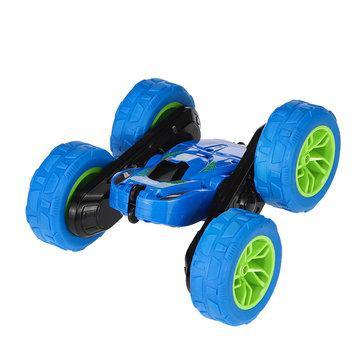JJRC Q9 1/28 2.4G 4CH RC Car Double-Sided Flip Electric Stunt Drift Vehicles with LED Light Model - Trendha