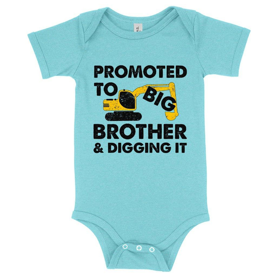 Baby Promoted to Big Brother Onesie - Big Brother Onesie Announcement - Pregnancy Announcement Onesies - Trendha