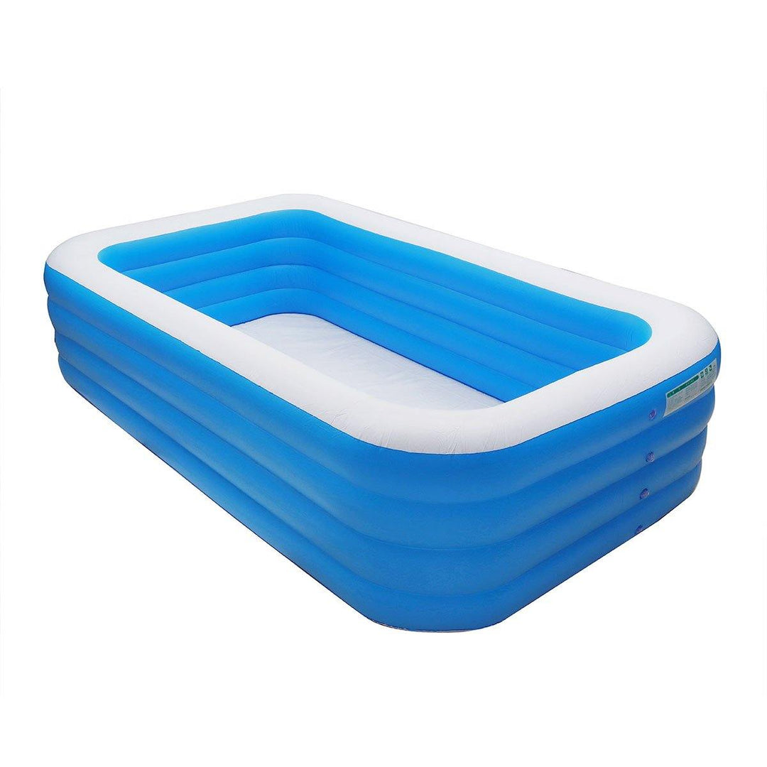 3/4 Layers Inflatable Swimming Pool Home Camping Garden Ground Pool - Trendha