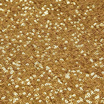 2 Panels 2FTX6FT Sparkly Gold Sequin Curtain Potography Backdrop Wedding Decoration Props - Trendha