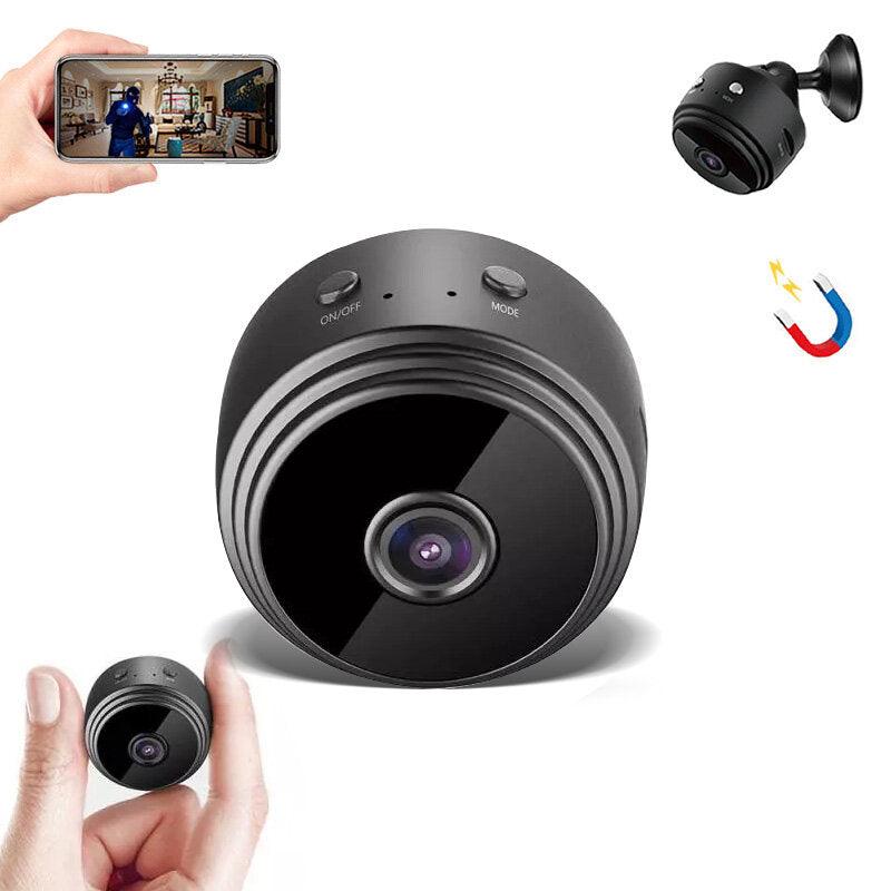 GUUDGO A9 1080P HD Mini WIFI AP USB IP Camera Wide Angle Hotspot Connection Wireless DVR Night Vision Camcorder Camera Baby Monitor for Home Safety - Trendha