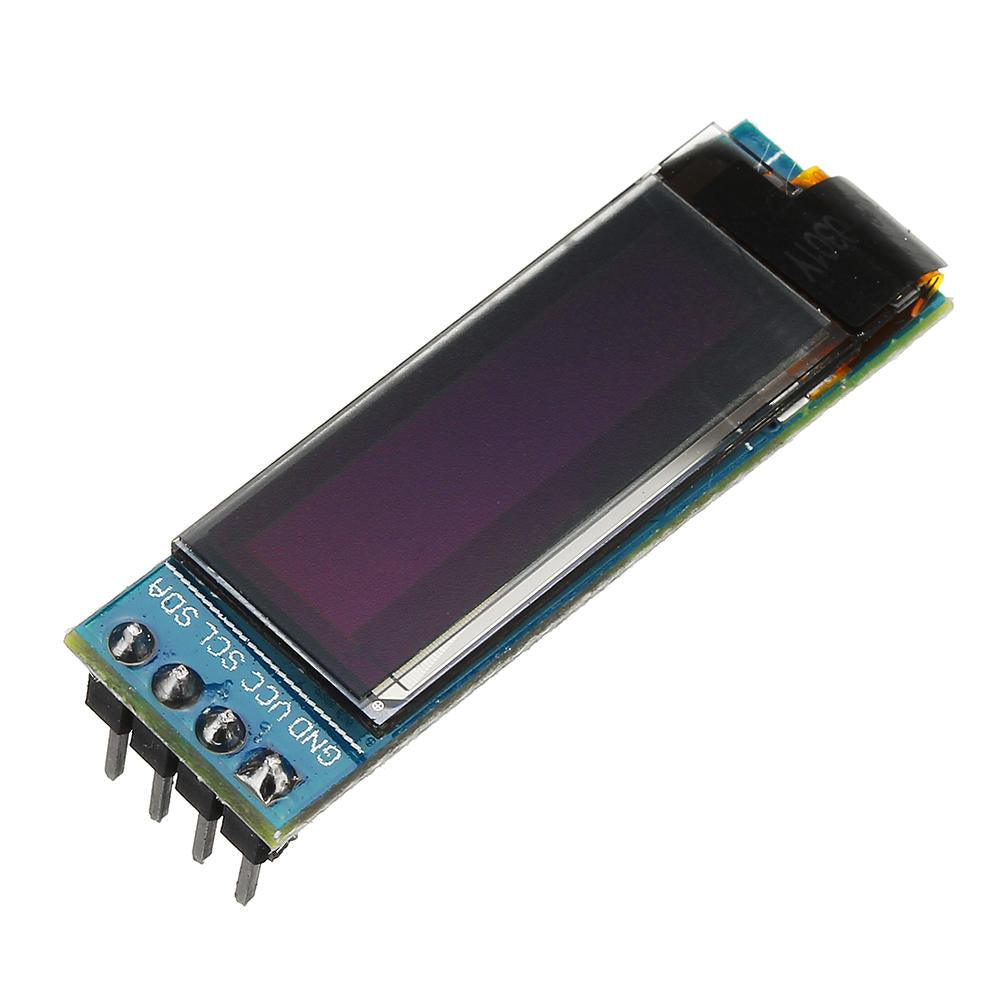Geekcreit 0.91 Inch 128x32 IIC I2C Blue OLED LCD Display DIY Module SSD1306 Driver IC DC 3.3V 5V - Trendha