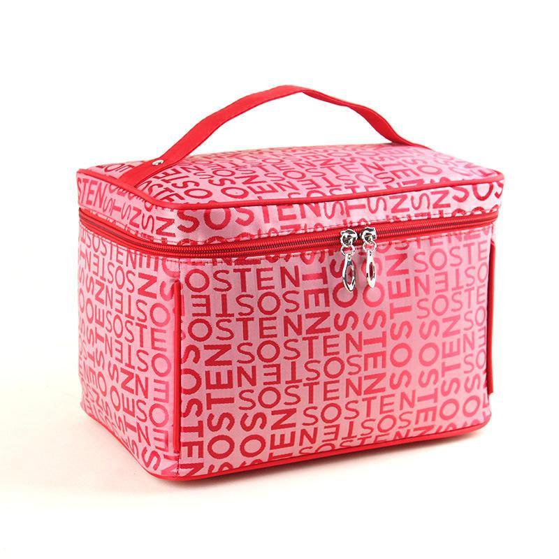 Women Cosmetic Bag Large Capacity Storage Handbag Travel Toiletry Bags Makeup Box - Trendha