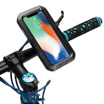 IPX8 Waterproof Bike/Bicycle Handlebar Holder Protective Case For iPhone X - Trendha