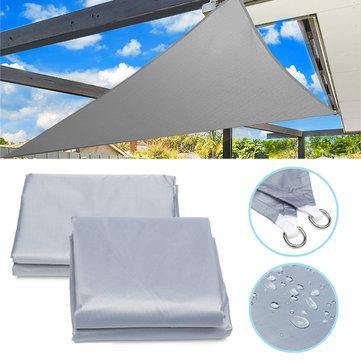 3.6M/5M Triangle Sun Shade Sail Outdoor Garden Patio UV Proof Awning Canopy Screen Cover - Trendha
