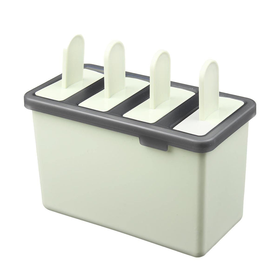 4 Cavity Popsicle Frozen Mould PP Material Cake Baking Mould DIY Ice Cream Mold Decorations - Trendha