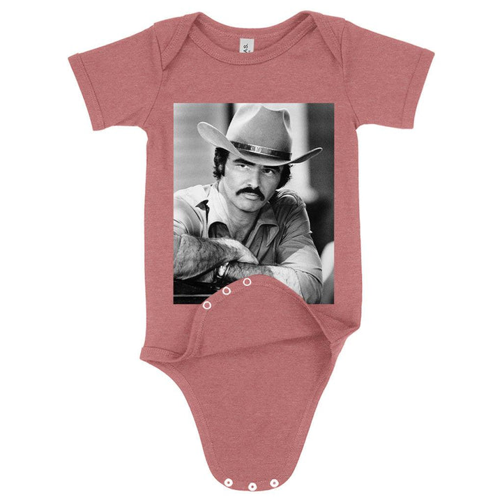 Baby Burt Reynolds Onesie - Vintage Onesies - Trendha