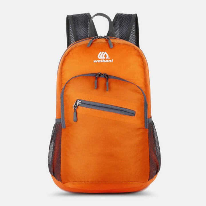 Women & Men Nylon Super Light Waterproof Foldable Portable Outdoor Sports Mountaineering Backpack - Trendha