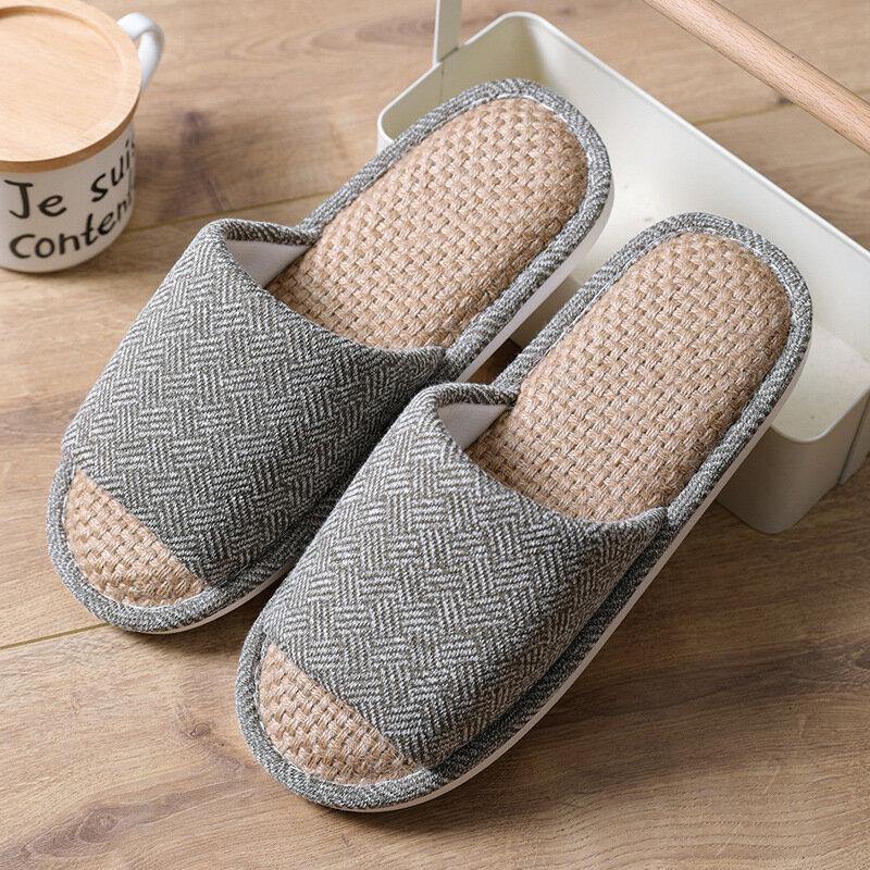 Women Knitted Comfy Open Toe Home Slippers - Trendha