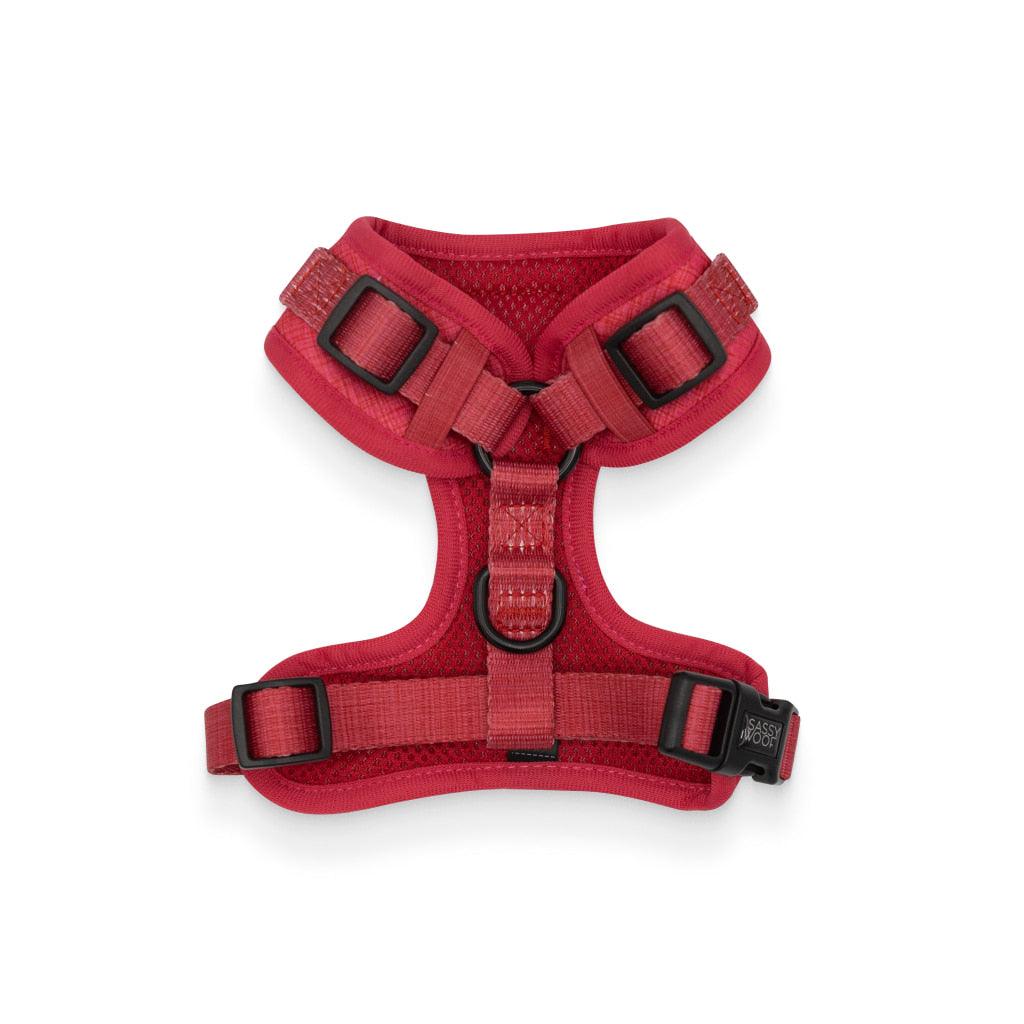 'Merlot' Adjustable Dog Harness - Trendha