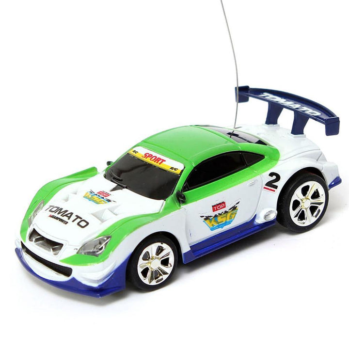 Mini Can Remote Radio Control Racing RC Car Vehicles Model LED Light - Trendha