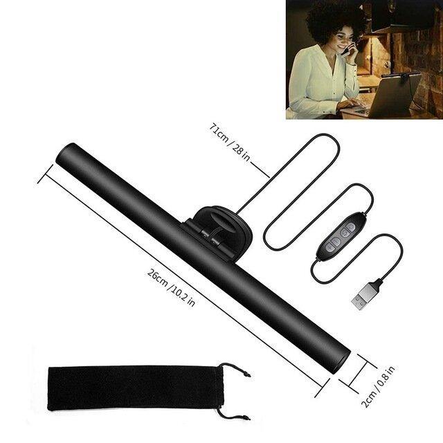 USB LED Screen Bar Light Desktop Display Lamp Dimmable Laptop Monitor Hanging Light LED Table Lamp Eye Protection Reading Lamp - Trendha