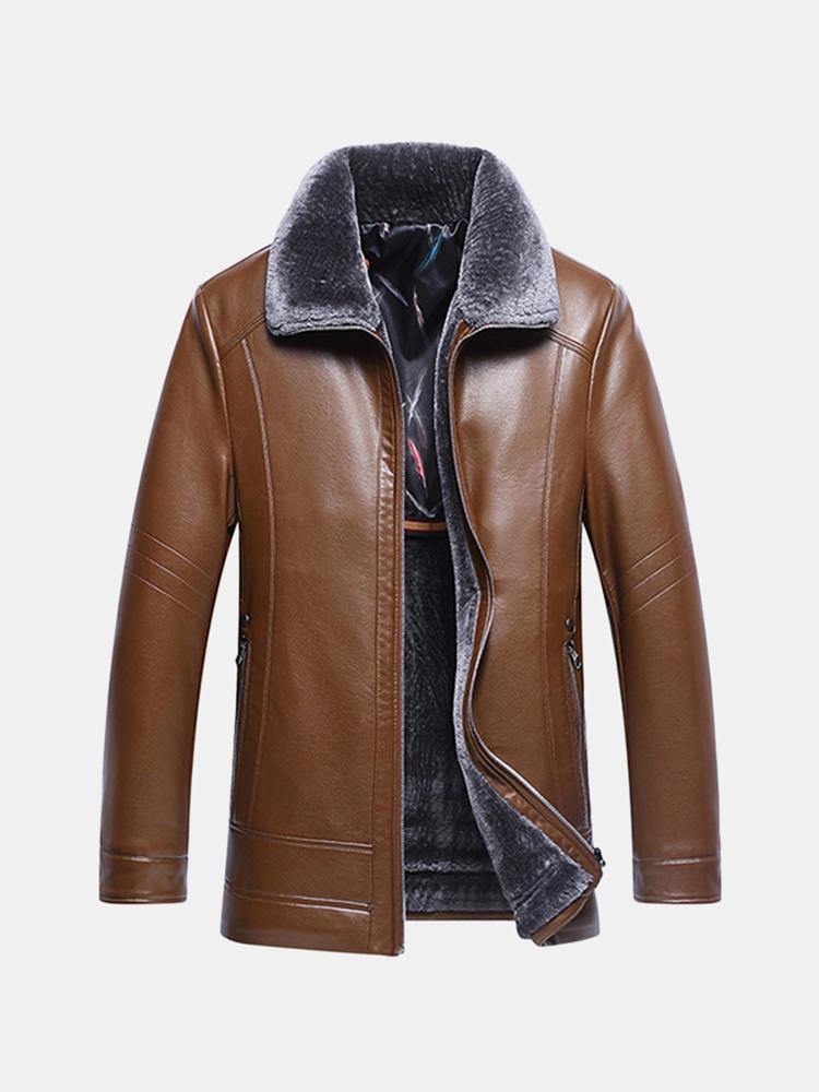 Mens PU Leather Jackets - Trendha