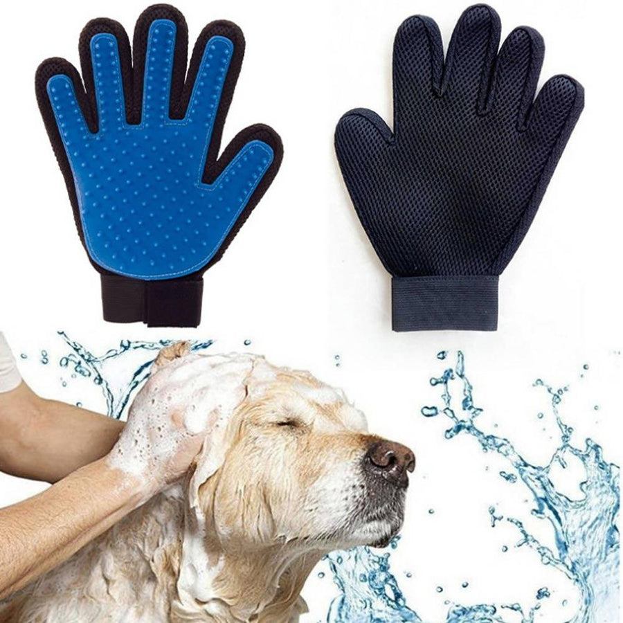 Easy-to-Use Rubber Dog's Grooming Glove - Trendha