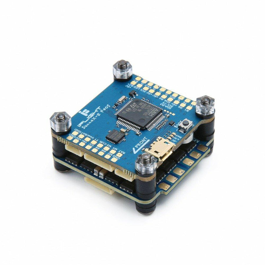 iFlight SucceX-E F4 V2.1 Flight Controller OSD & 45A Blheli_S 2-6S 4 In 1 Brushless ESC Stack 30.5x30.5mm for RC Drone Frame - Trendha