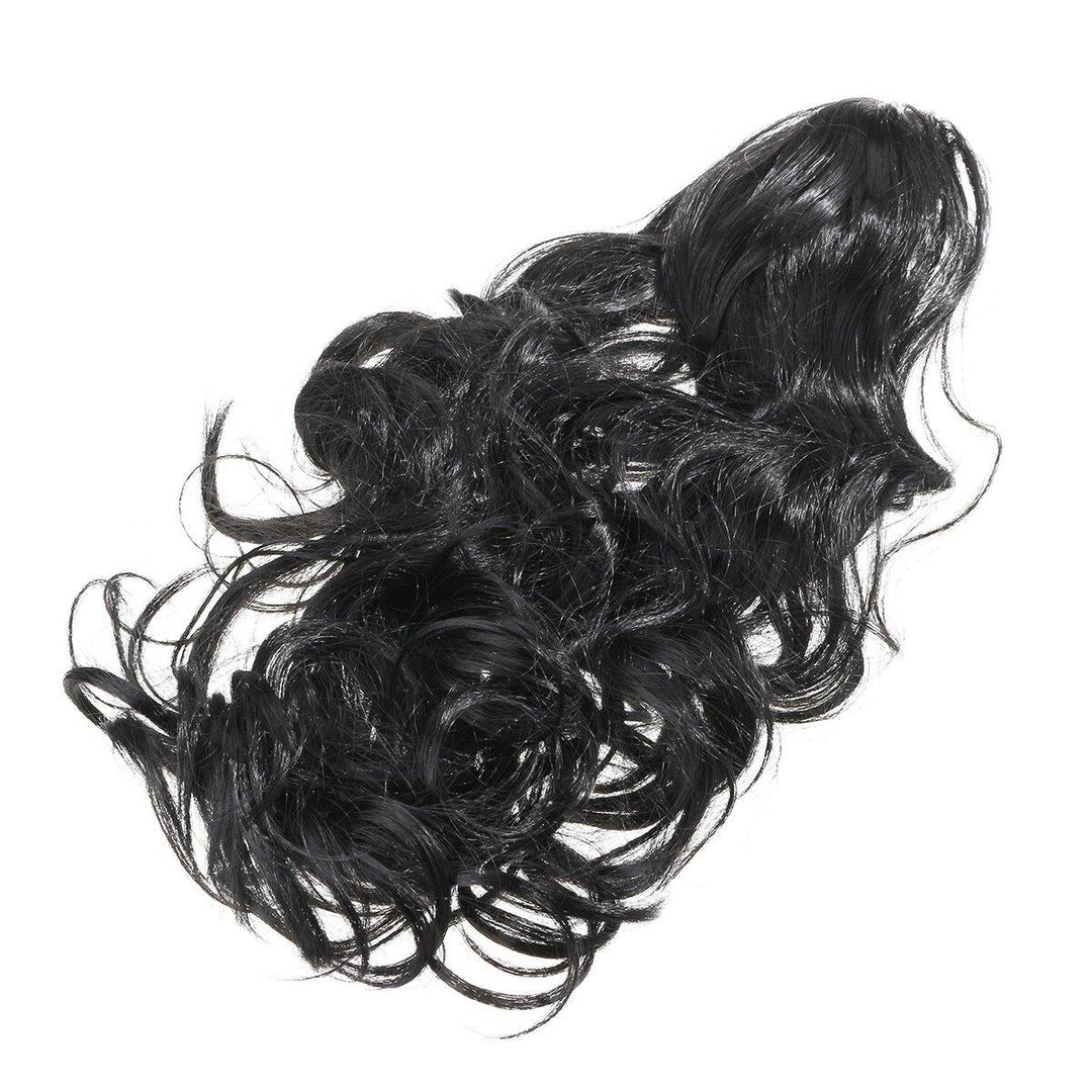 New 24inch Long Hair Extension Bun Wig PonyTail Matte High Temperature Silk Chemical Fiber Claw Clip - Trendha