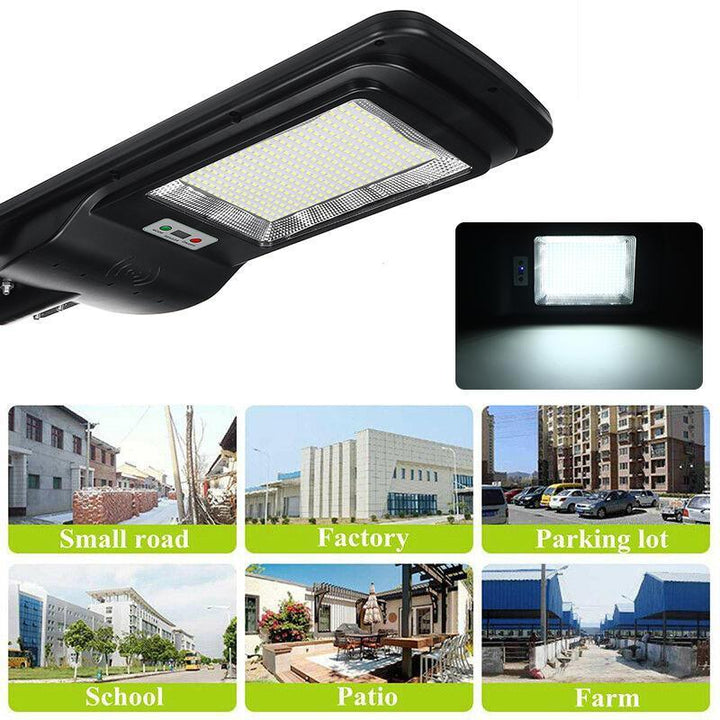 2000W/3500W LED Solar Street Light PIR Motion Sensor Outdoor Wall Lamp+Remote - Trendha