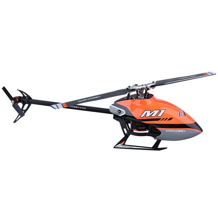 OMPHOBBY M1 290mm 6CH 3D Flybarless Dual Brushless Direct-Drive Motor RC Helicopter BNF with Adjustable Flight Controller Compatible with FUTABA S-FHSS - Trendha