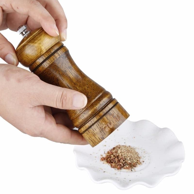 Eco-Friendly Classical Wooden Spice Mill - Trendha