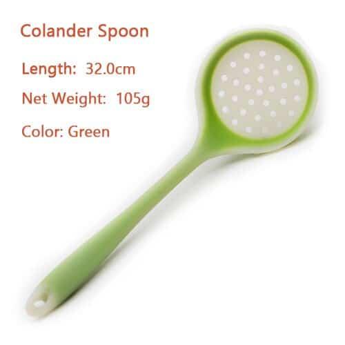 Eco-Friendly Colorful Silicone Kitchen Cooking Utensils - Trendha