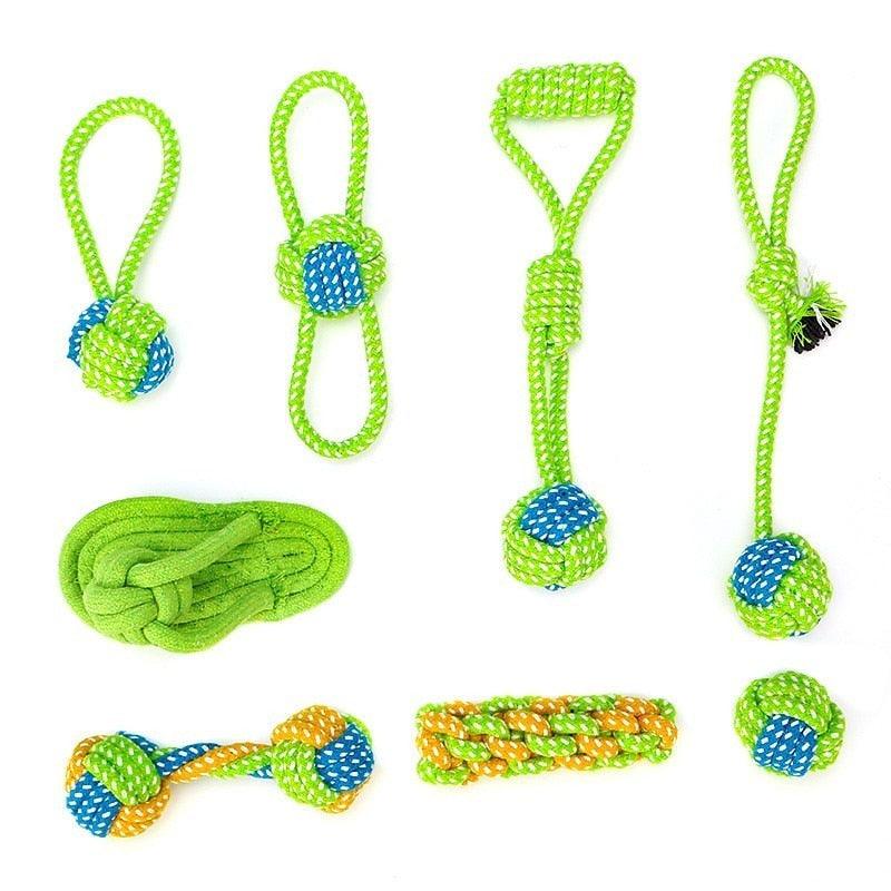 Cotton Rope Pet Toy in Assorted Shapes